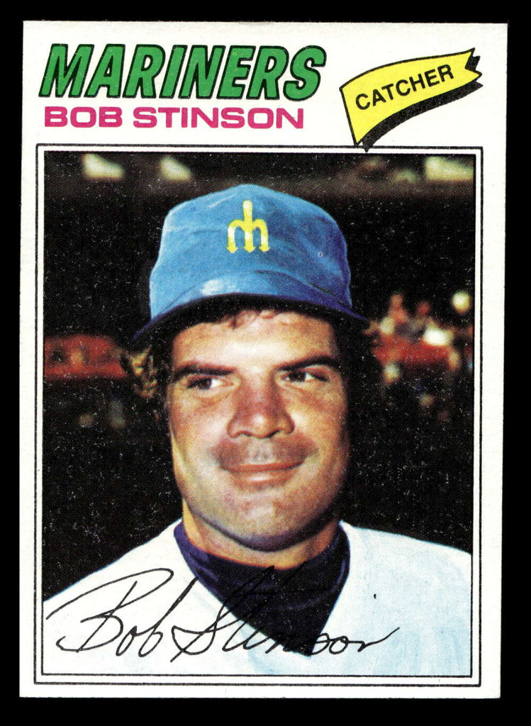 1977 Topps #138 Bob Stinson Ex-Mint 