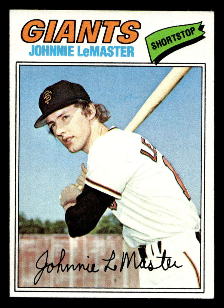 1977 Topps #151 Johnnie LeMaster Near Mint  ID: 516366