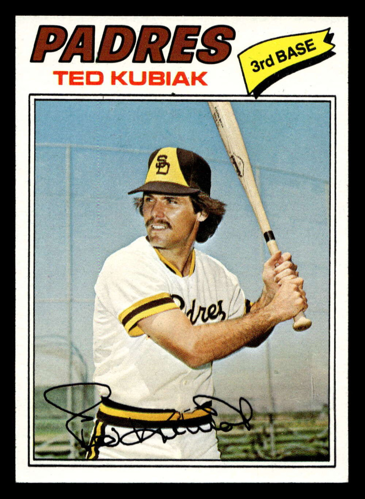 1977 Topps #158 Ted Kubiak Near Mint  ID: 516394