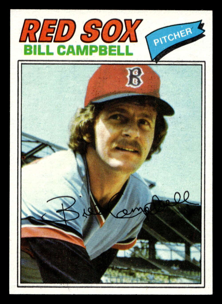 1977 Topps #166 Bill Campbell Ex-Mint 