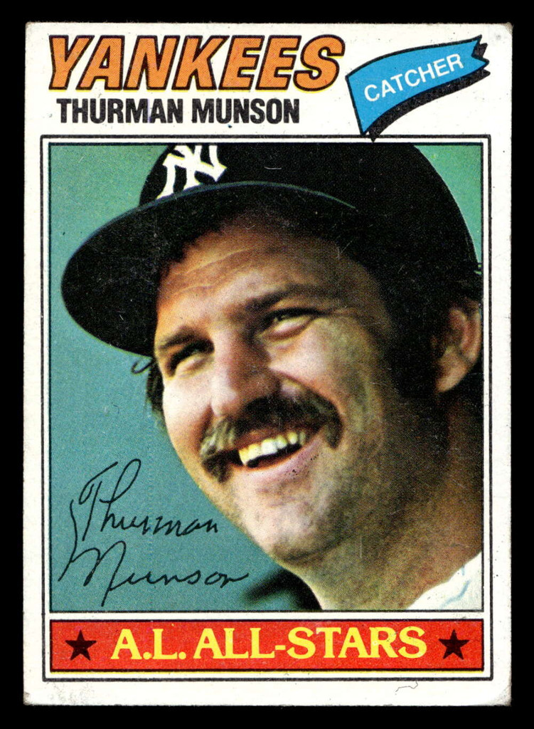 1977 Topps #170 Thurman Munson VG-EX  ID: 516441