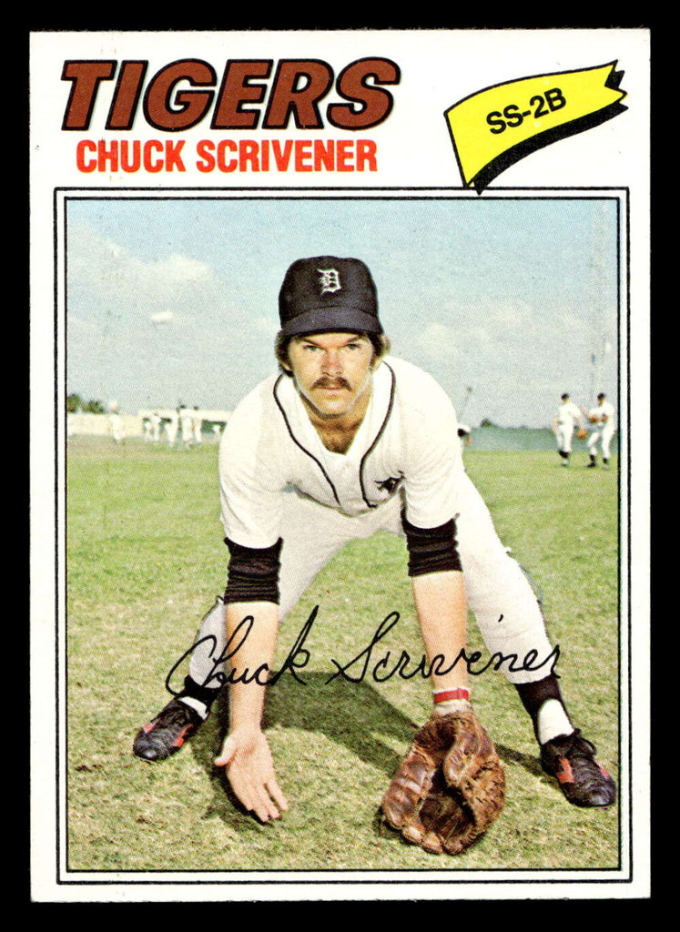 1977 Topps #173 Chuck Scrivener Near Mint+ RC Rookie  ID: 516449