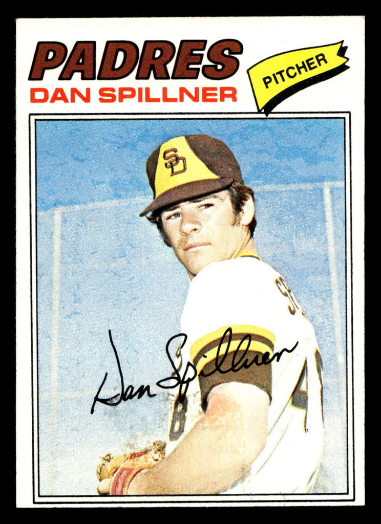 1977 Topps #182 Dan Spillner Near Mint  ID: 516484