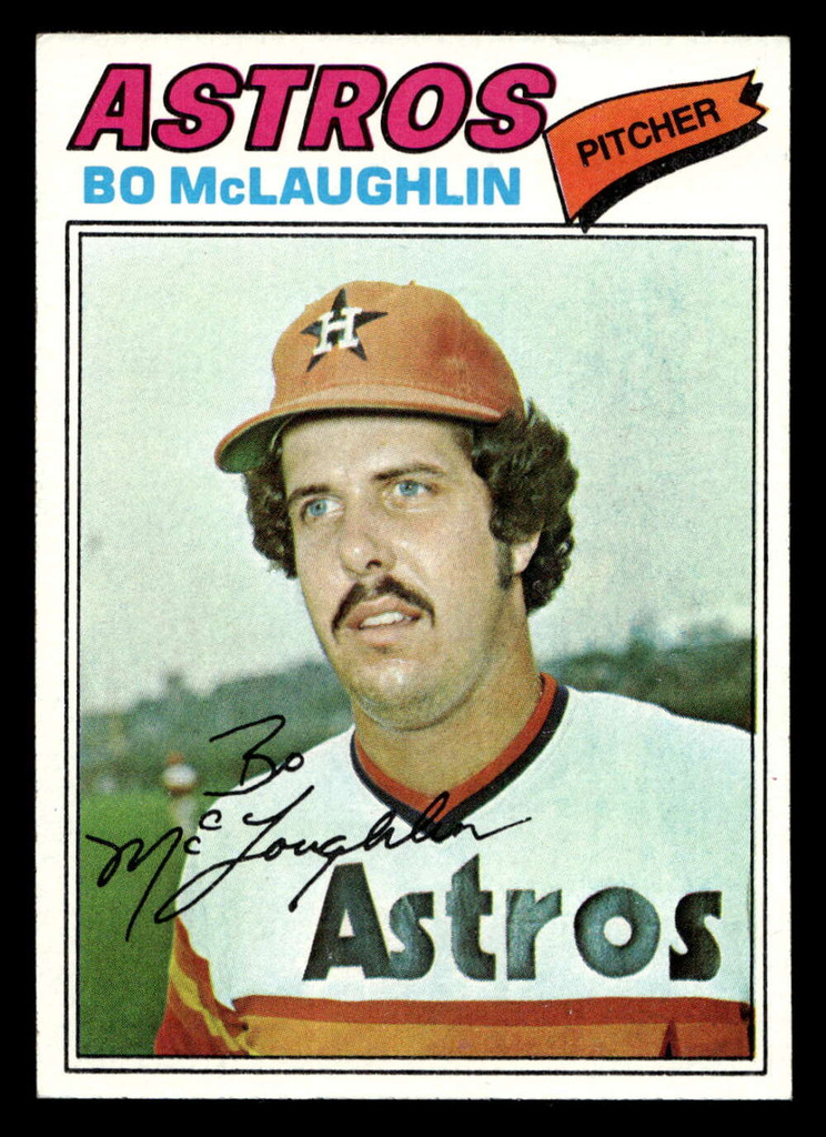 1977 Topps #184 Bo McLaughlin Near Mint RC Rookie  ID: 516493