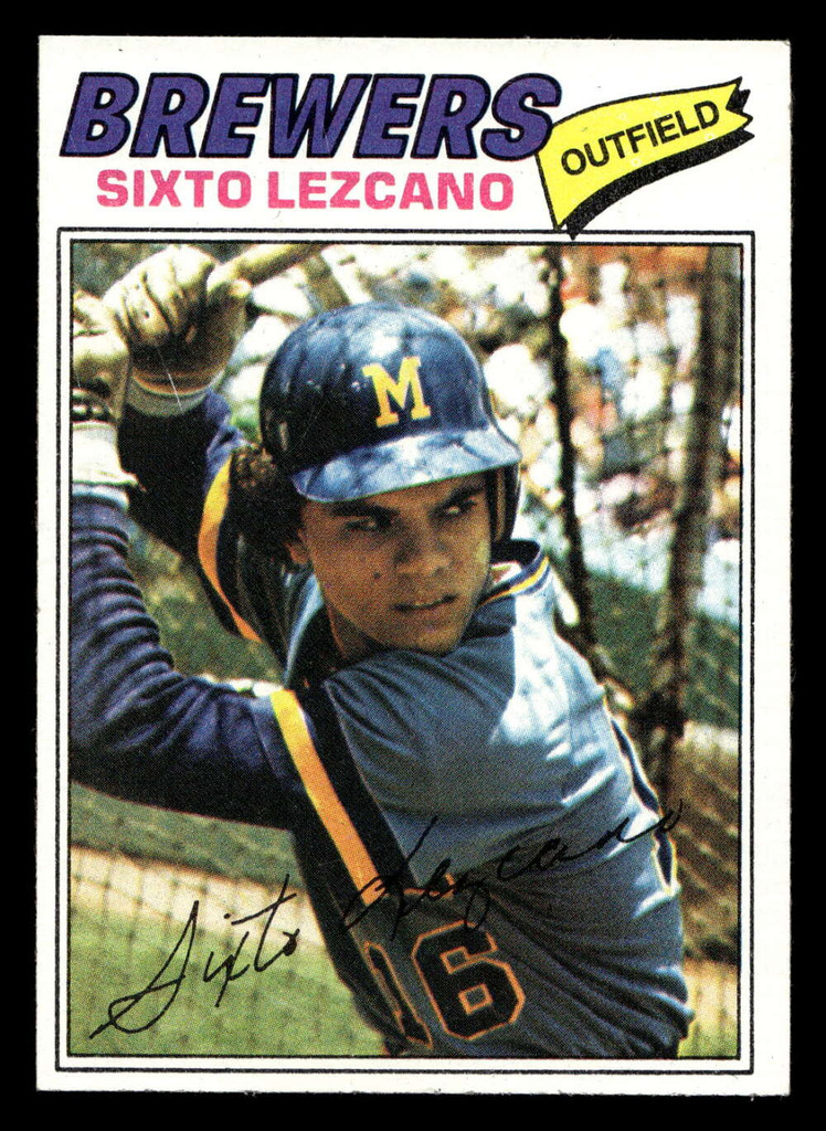 1977 Topps #185 Sixto Lezcano Near Mint  ID: 516496