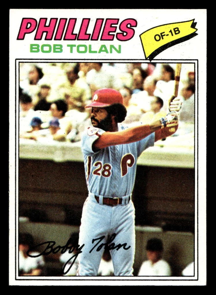 1977 Topps #188 Bob Tolan Near Mint  ID: 516508