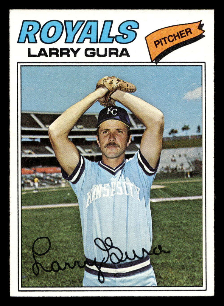 1977 Topps #193 Larry Gura Near Mint+  ID: 516525