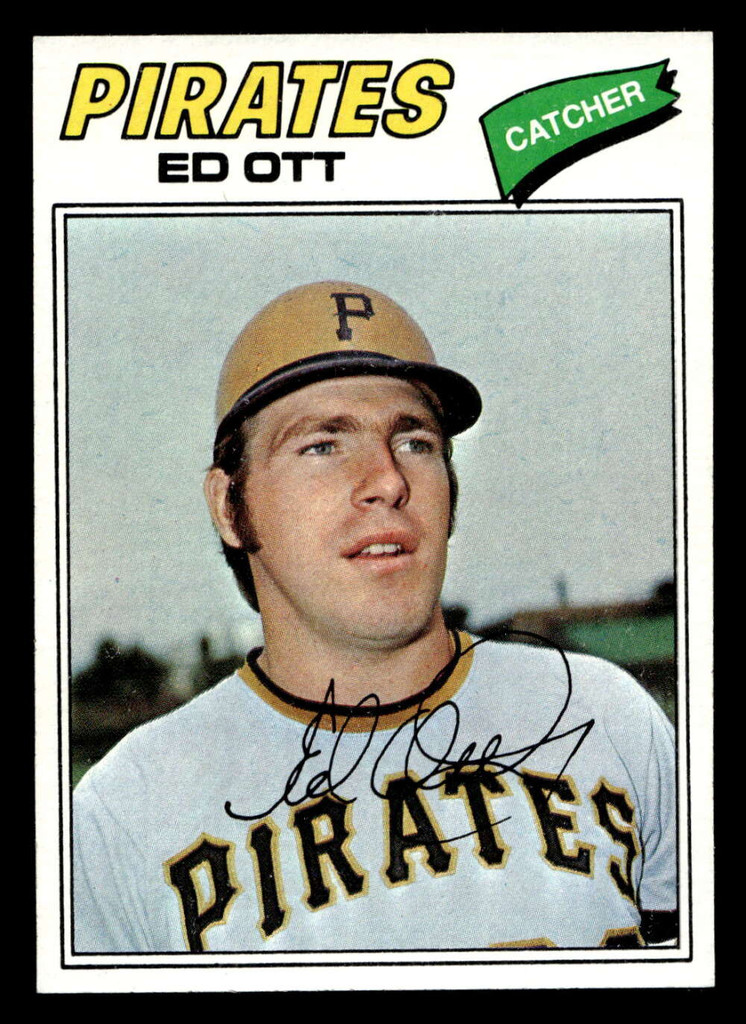 1977 Topps #197 Ed Ott Ex-Mint 