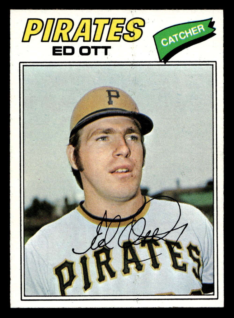 1977 Topps #197 Ed Ott Near Mint  ID: 516542