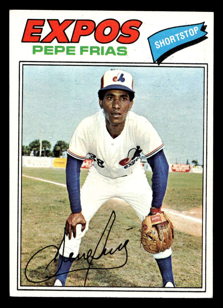 1977 Topps #199 Pepe Frias Near Mint  ID: 516551