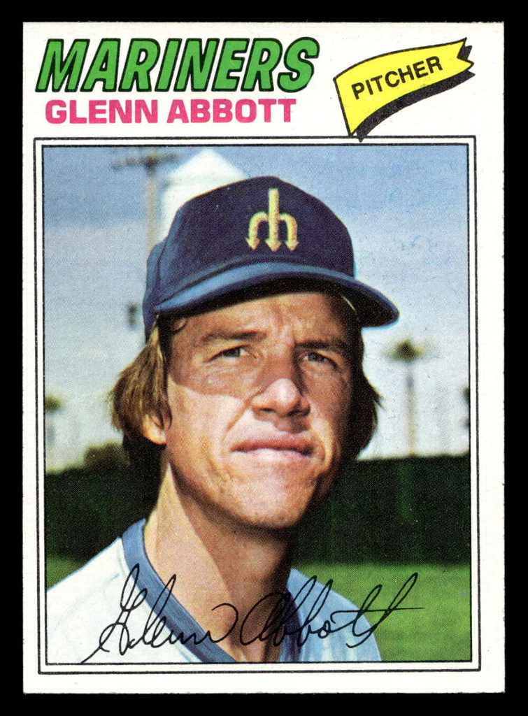 1977 Topps #207 Glenn Abbott Near Mint  ID: 516580