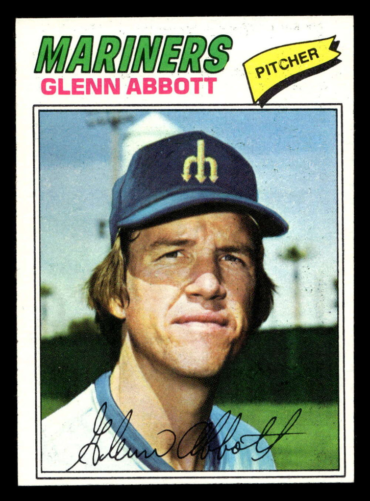 1977 Topps #207 Glenn Abbott Near Mint  ID: 516581