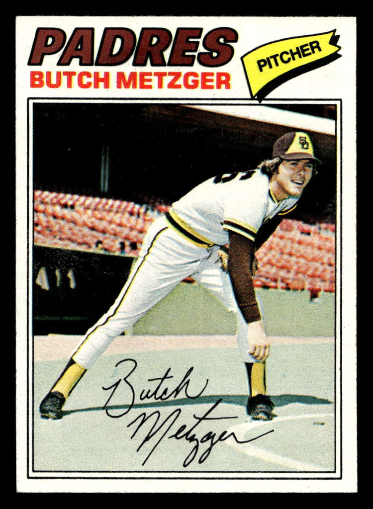1977 Topps #215 Butch Metzger Near Mint+ 