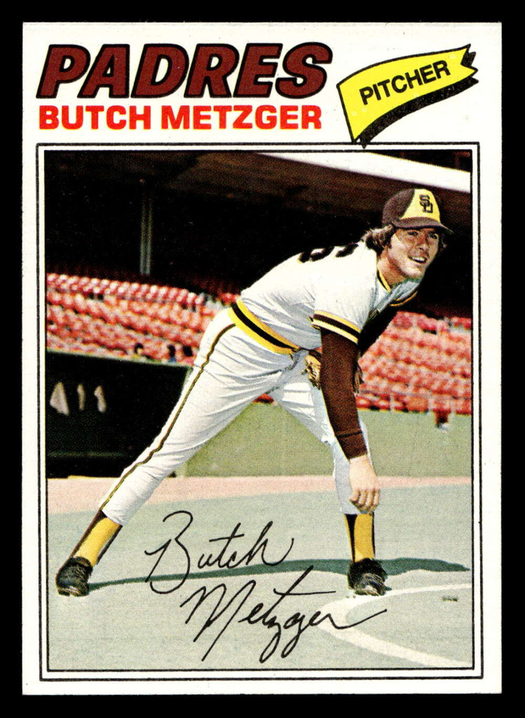 1977 Topps #215 Butch Metzger Ex-Mint 
