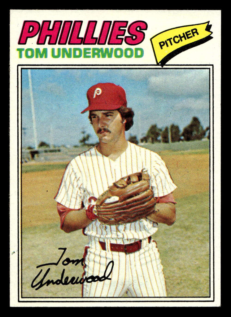 1977 Topps #217 Tom Underwood Near Mint+  ID: 516624