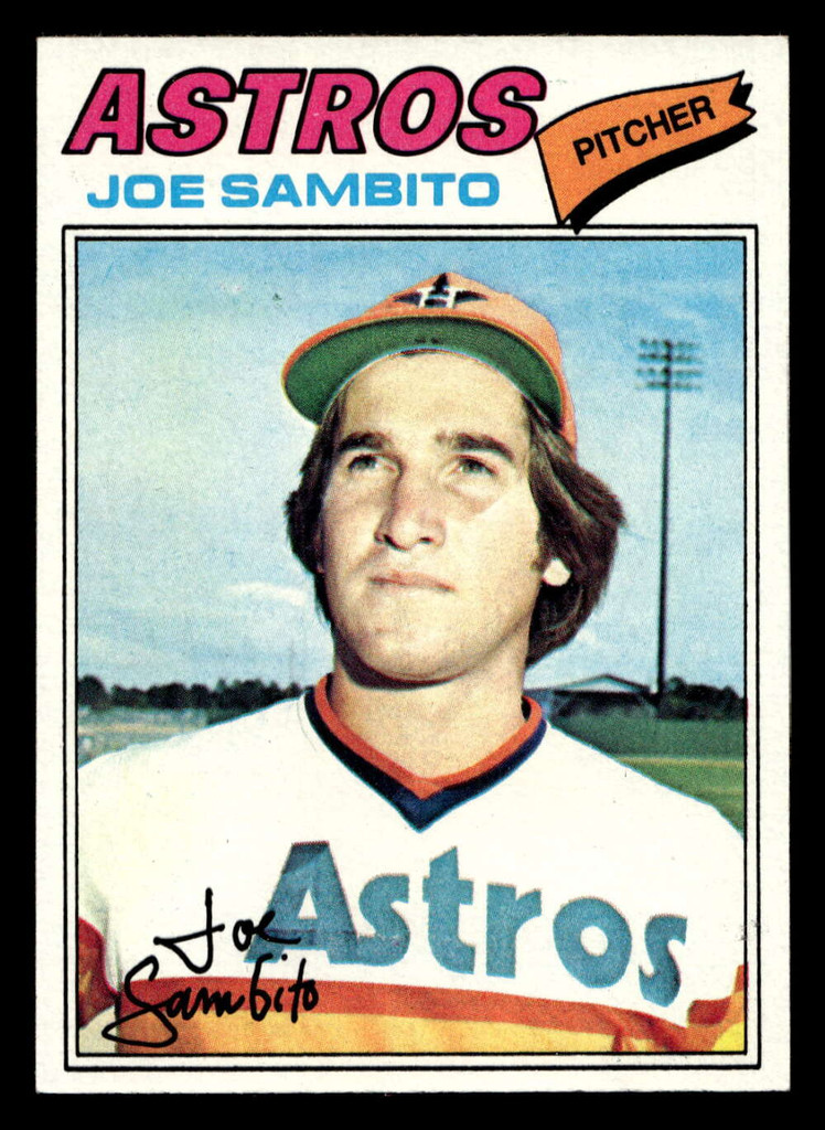 1977 Topps #227 Joe Sambito Near Mint RC Rookie  ID: 516661