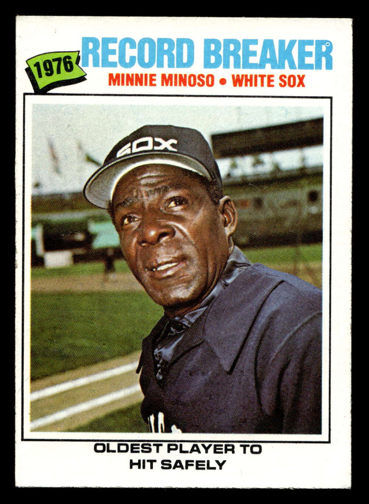 1977 Topps #232 Minnie Minoso RB Near Mint  ID: 516683