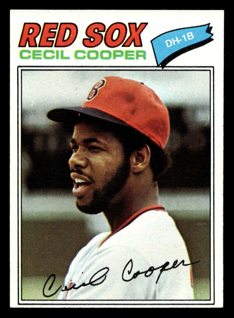 1977 Topps #235 Cecil Cooper Ex-Mint  ID: 516694