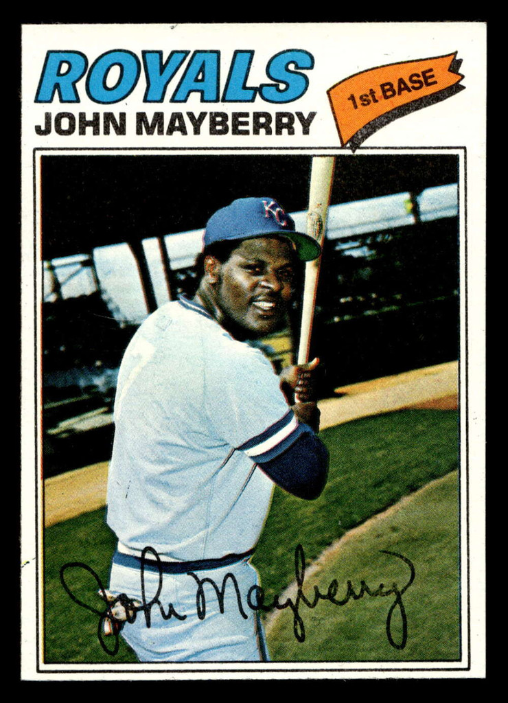 1977 Topps #244 John Mayberry Near Mint  ID: 516730
