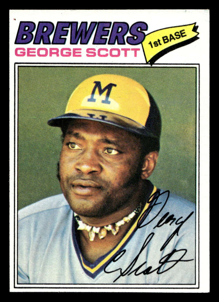 1977 Topps #255 George Scott Near Mint  ID: 516773