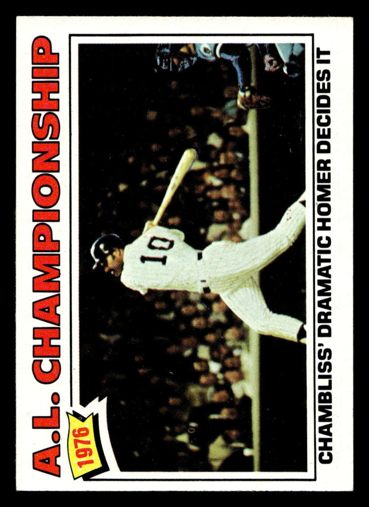 1977 Topps #276 A.L. Championship Near Mint  ID: 516855