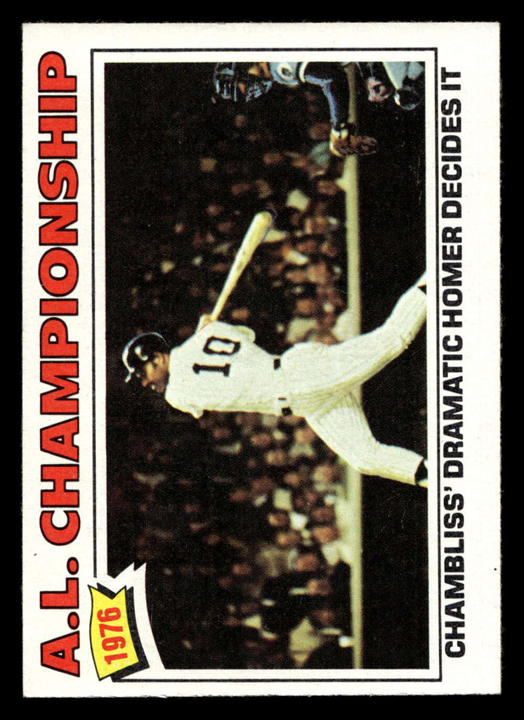 1977 Topps #276 A.L. Championship Near Mint  ID: 516856