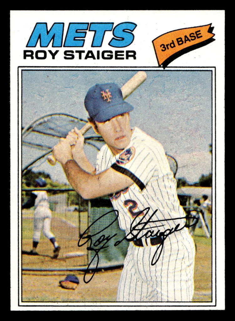1977 Topps #281 Roy Staiger Near Mint+  ID: 516877
