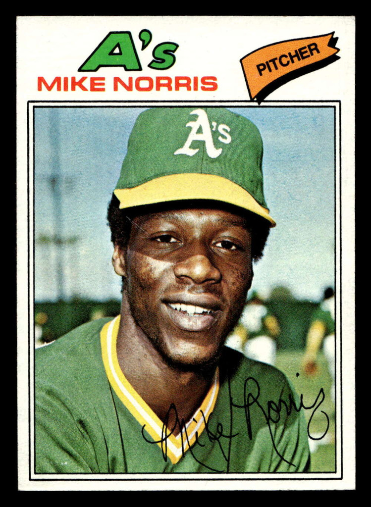 1977 Topps #284 Mike Norris Near Mint  ID: 516888