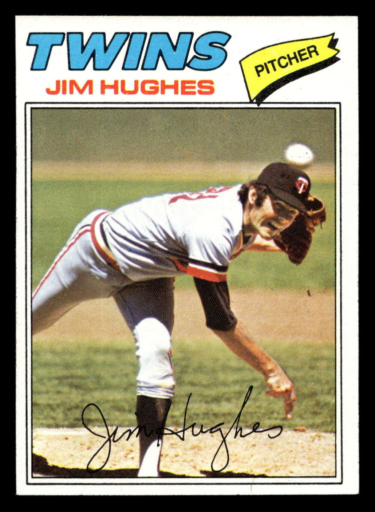1977 Topps #304 Jim Hughes Near Mint  ID: 516965