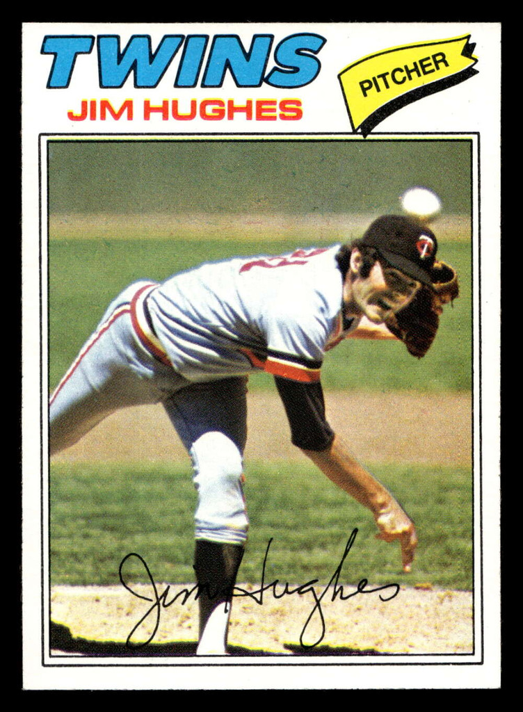 1977 Topps #304 Jim Hughes Near Mint  ID: 516967