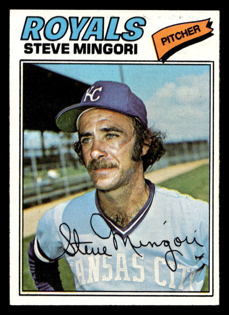 1977 Topps #314 Steve Mingori Near Mint  ID: 517008