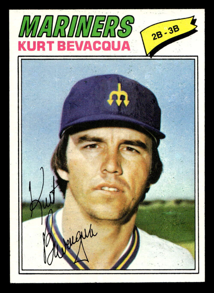 1977 Topps #317 Kurt Bevacqua Near Mint+  ID: 517020