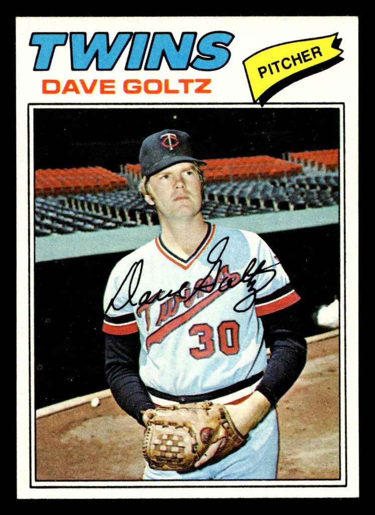 1977 Topps #321 Dave Goltz Near Mint+  ID: 517036