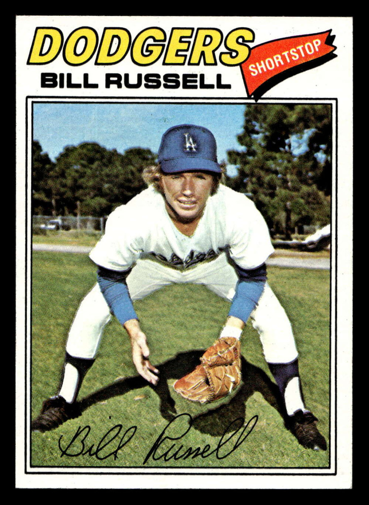 1977 Topps #322 Bill Russell Near Mint 