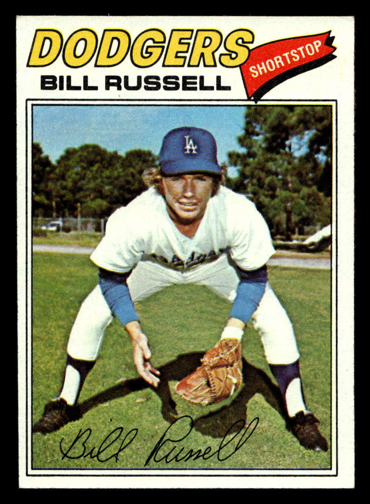 1977 Topps #322 Bill Russell Ex-Mint 