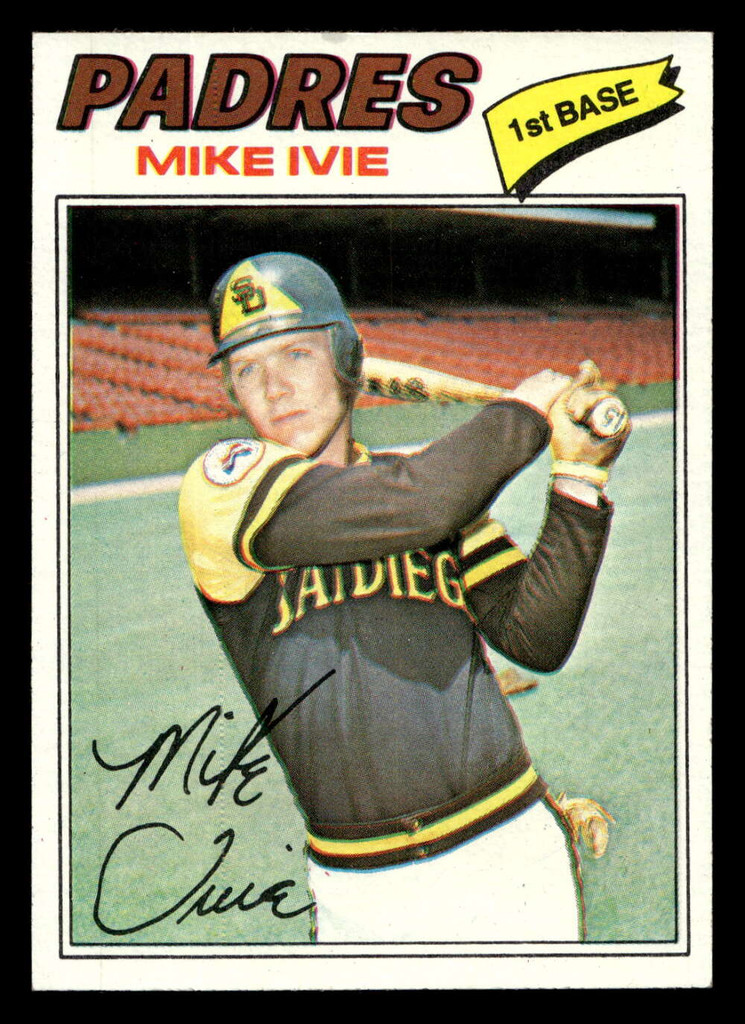 1977 Topps #325 Mike Ivie Near Mint  ID: 517049