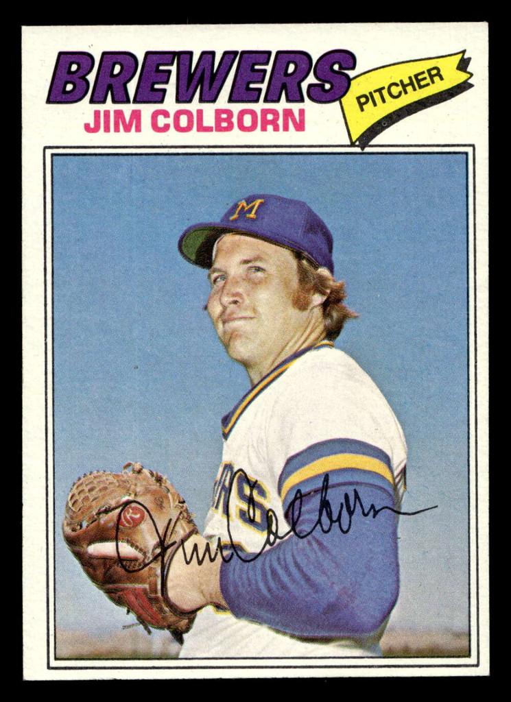 1977 Topps #331 Jim Colborn Near Mint  ID: 517074
