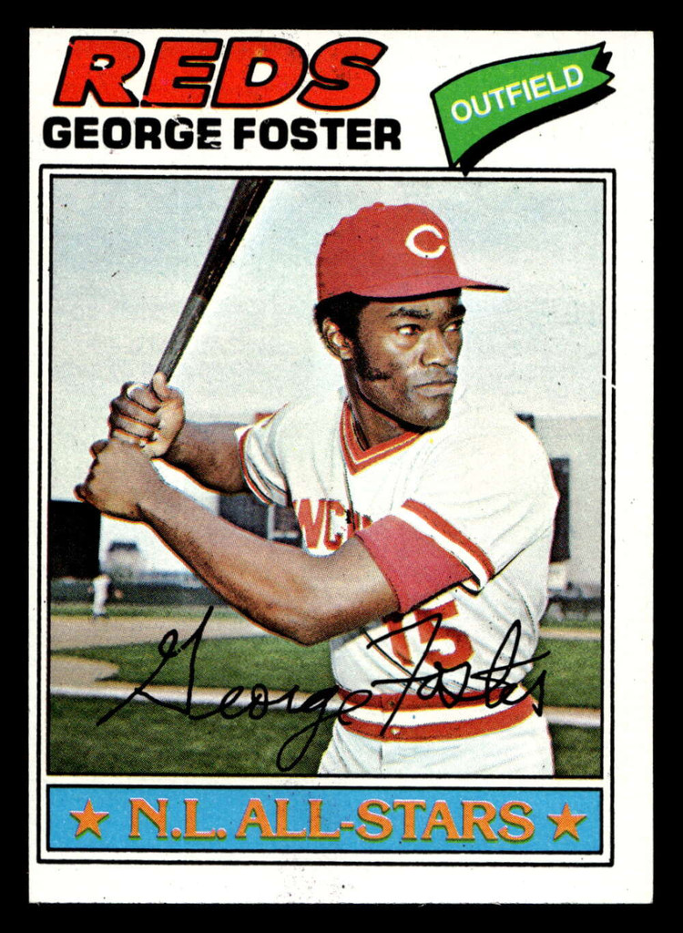 1977 Topps #347 George Foster Near Mint  ID: 517138