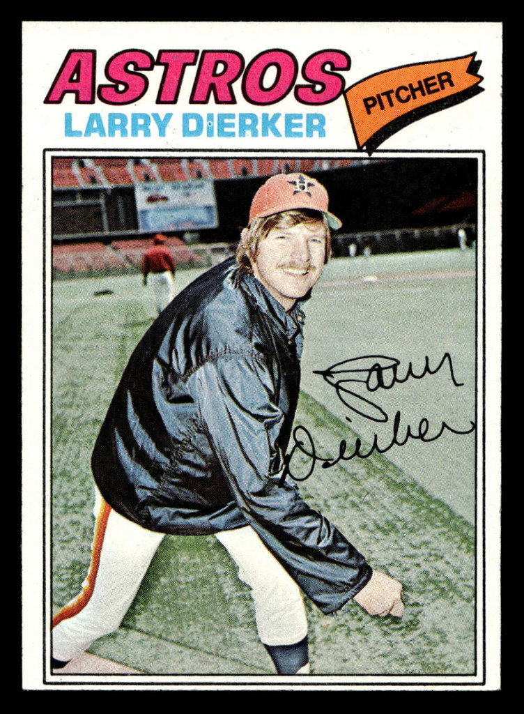 1977 Topps #350 Larry Dierker Near Mint  ID: 517153