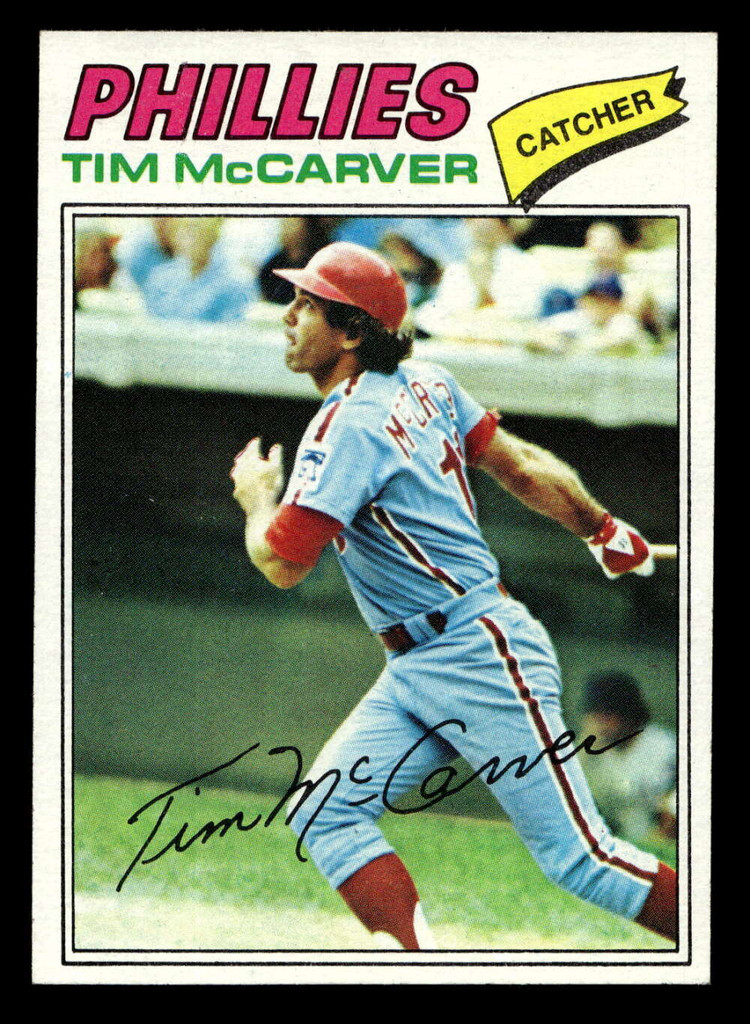 1977 Topps #357 Tim McCarver Near Mint+ 