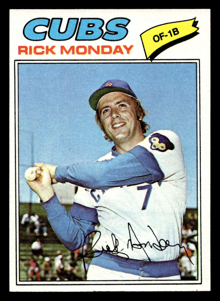 1977 Topps #360 Rick Monday Ex-Mint 
