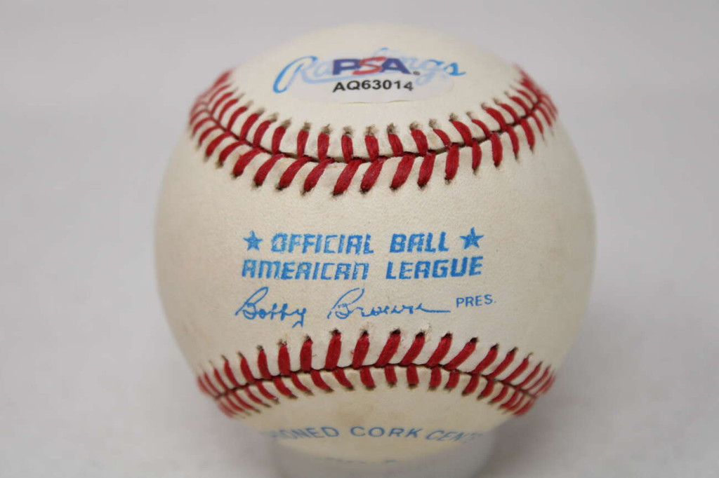 Whitey Ford Baseball PSA/DNA Autograph Signed Yankees