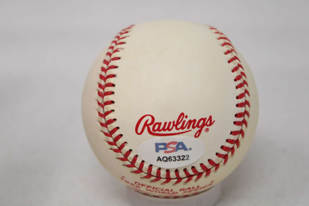 Keith Hernandez Baseball PSA/DNA Autograph Signed Mets 1986 World Series Ball