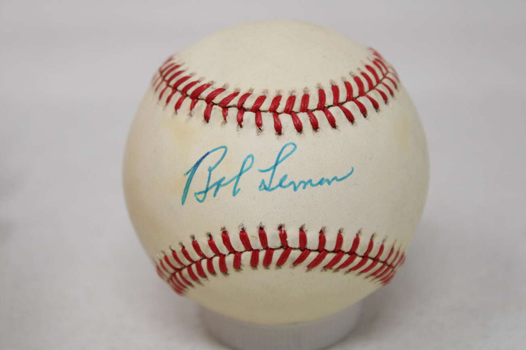 Bob Lemon Baseball PSA/DNA Autograph Signed Indians
