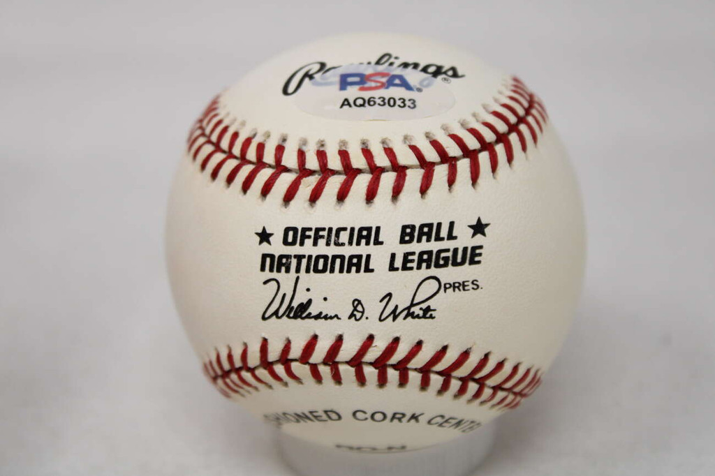 Billy Herman Baseball PSA/DNA Autograph Signed Cubs