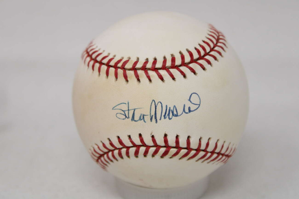 Stan Musial Baseball Steiner Autograph Signed Cardinals