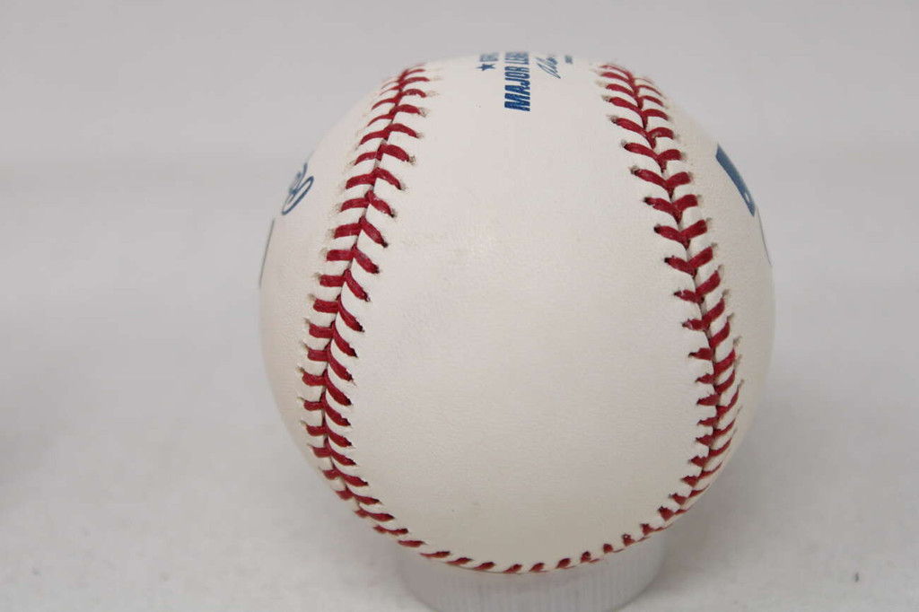 Warren Spahn Baseball MLB Auth Autograph Signed Braves