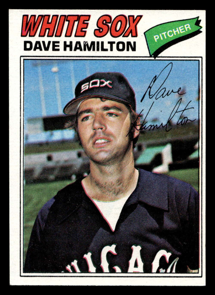 1977 Topps #367 Dave Hamilton Ex-Mint  ID: 517262