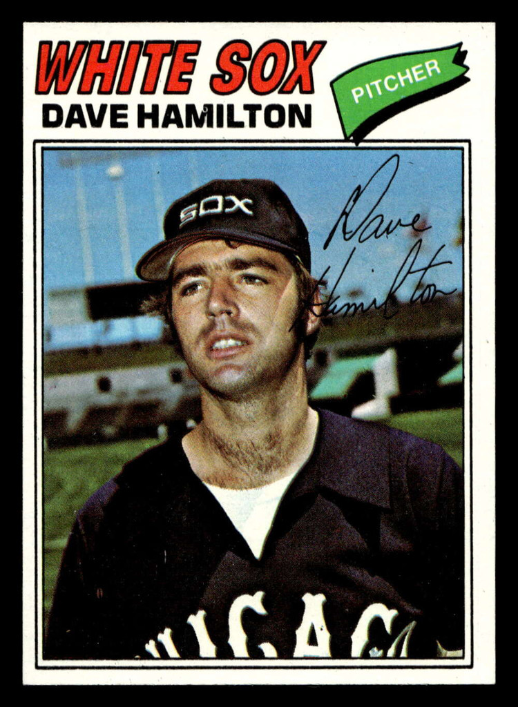 1977 Topps #367 Dave Hamilton Near Mint 