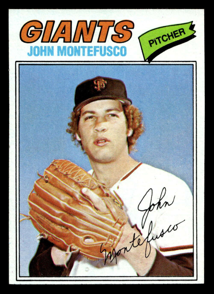 1977 Topps #370 John Montefusco Near Mint  ID: 517273